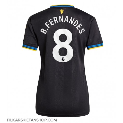 Koszulka piłkarska Manchester United Bruno Fernandes #8 Strój Trzeci dla kobiety 2025-26 tanio Krótki Rękaw Koszulka piłkarska Manchester United Bruno Fernandes #8 Strój Trzeci dla kobiety 2025-26 tanio Krótki Rękaw